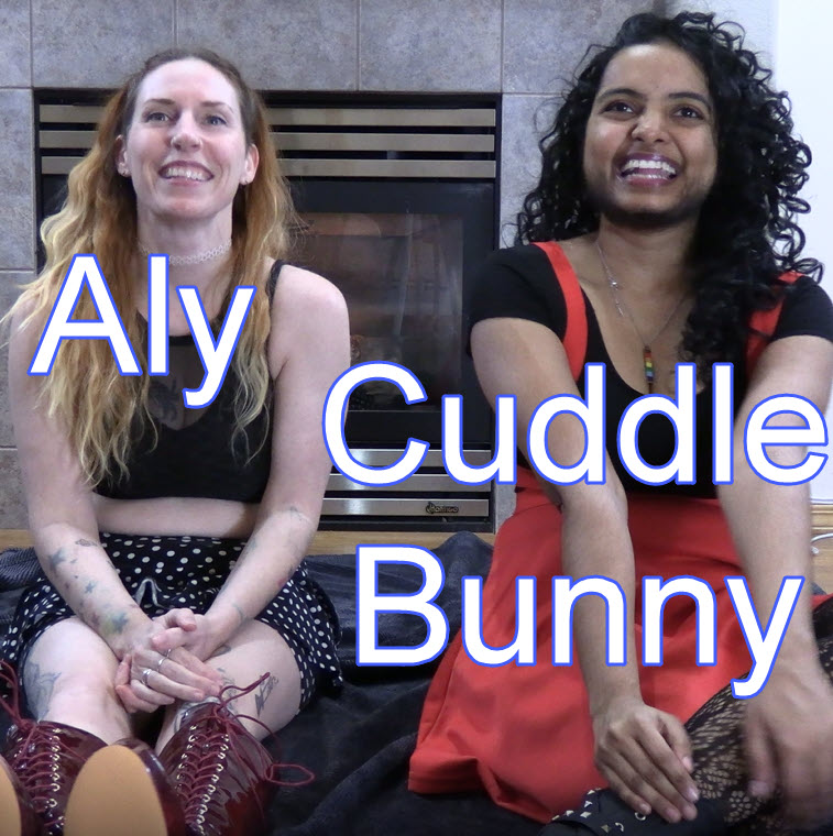 Aly and Cuddle Bunny